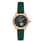 Emporio Armani Mia Open Heart Automatic Rose Gold Women's Watch - AR60073
