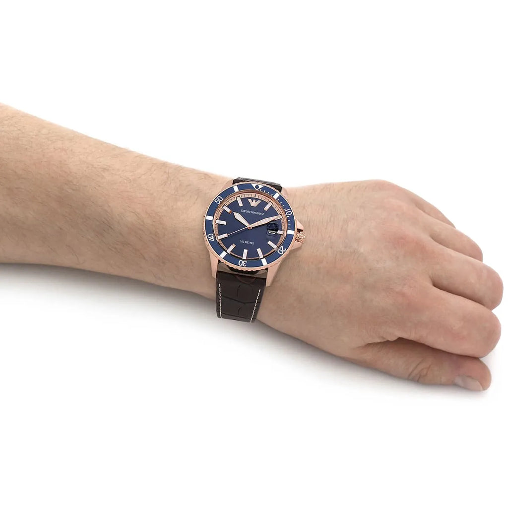 Emporio Armani Rose Gold Men's Watch - AR11556