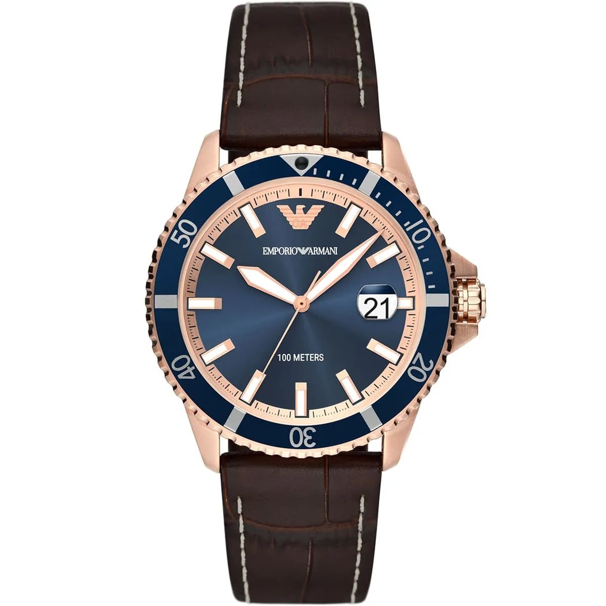 Emporio Armani Rose Gold Men's Watch - AR11556 Hoofdafbeelding