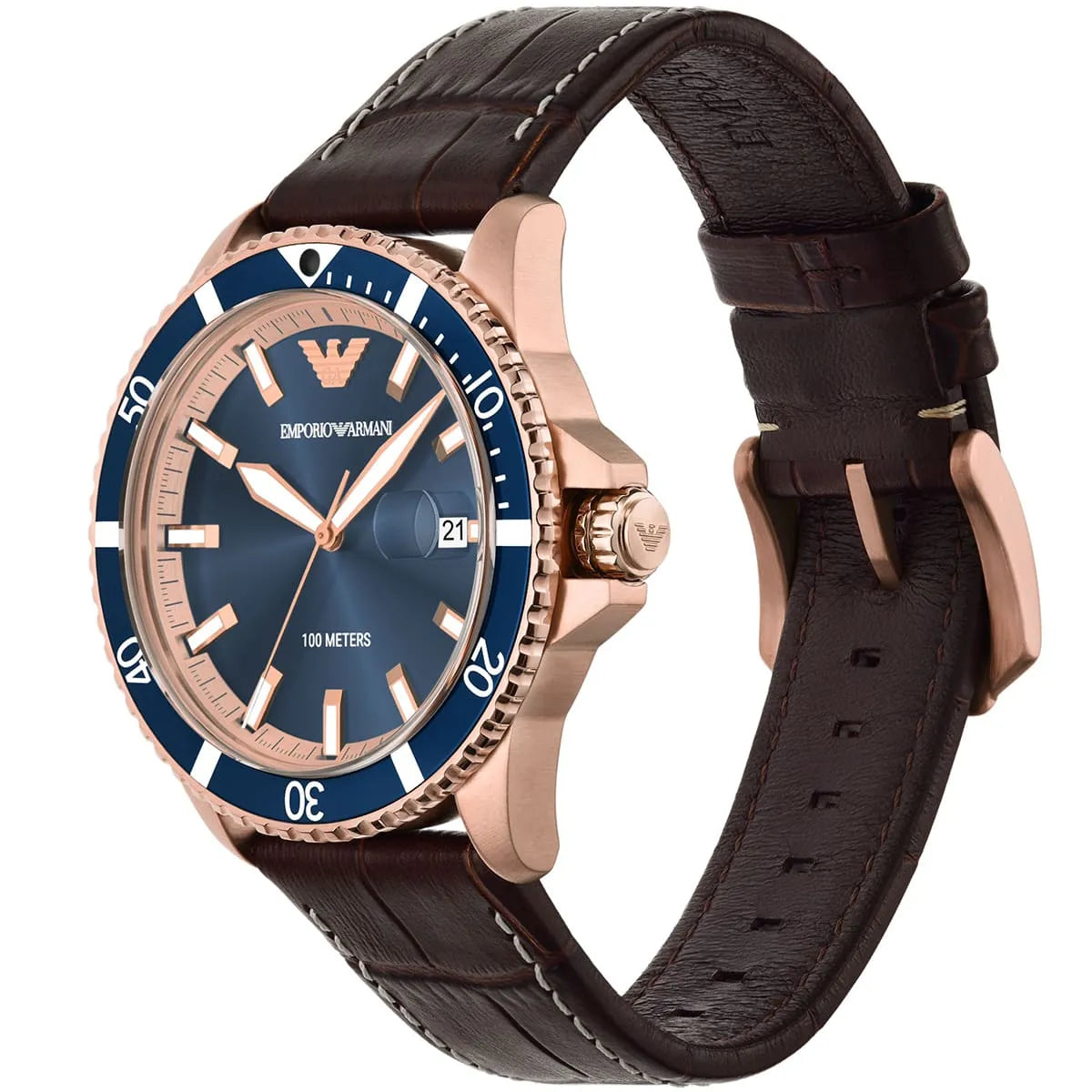 Emporio Armani Rose Gold Men's Watch - AR11556 Secundaire afbeelding