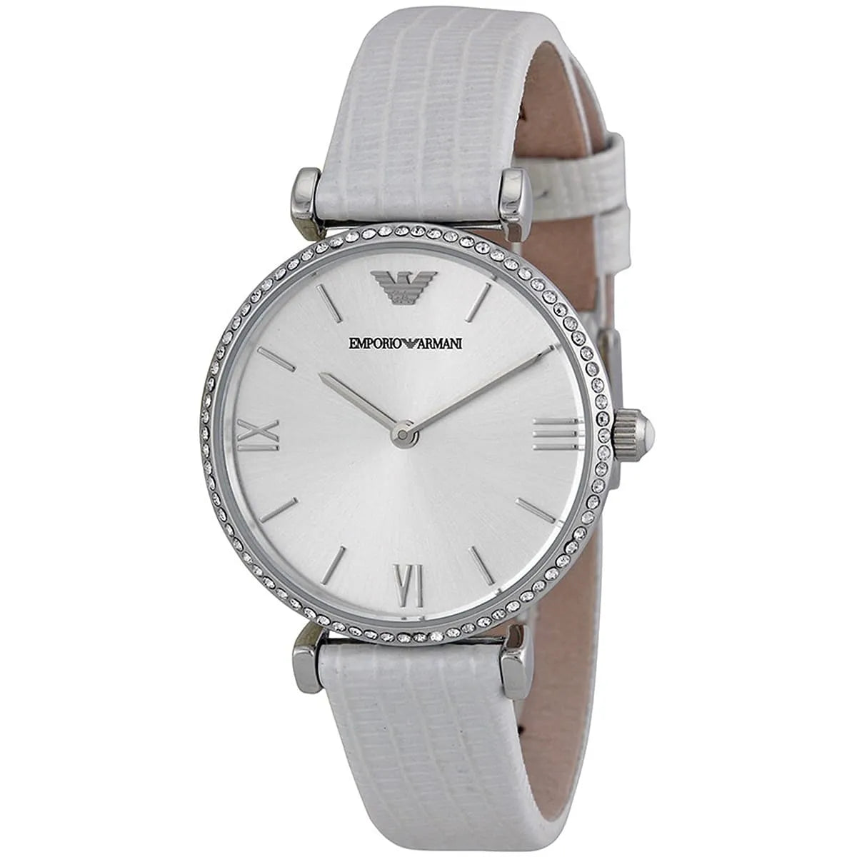 Emporio Armani Gianni T-Bar Silver Women's Watch - AR1680 Secundaire afbeelding