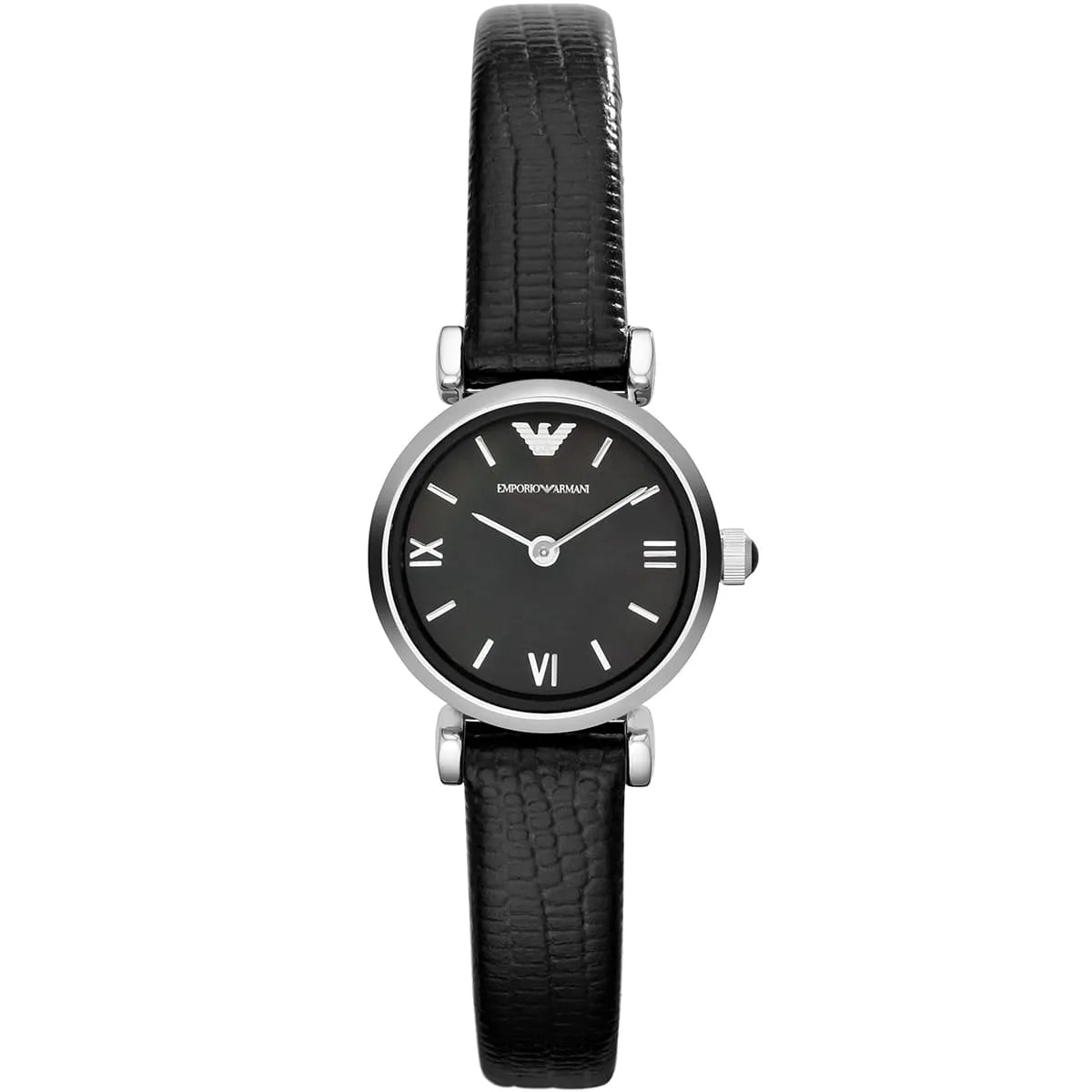 Emporio Armani Gianni T-Bar Mini Silver Women's Watch - AR1684 Hoofdafbeelding