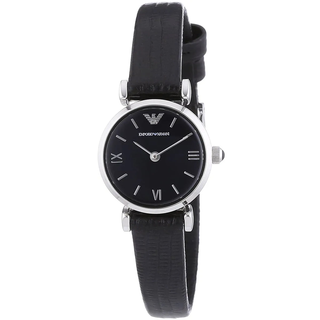 Emporio Armani Gianni T-Bar Mini Silver Women's Watch - AR1684