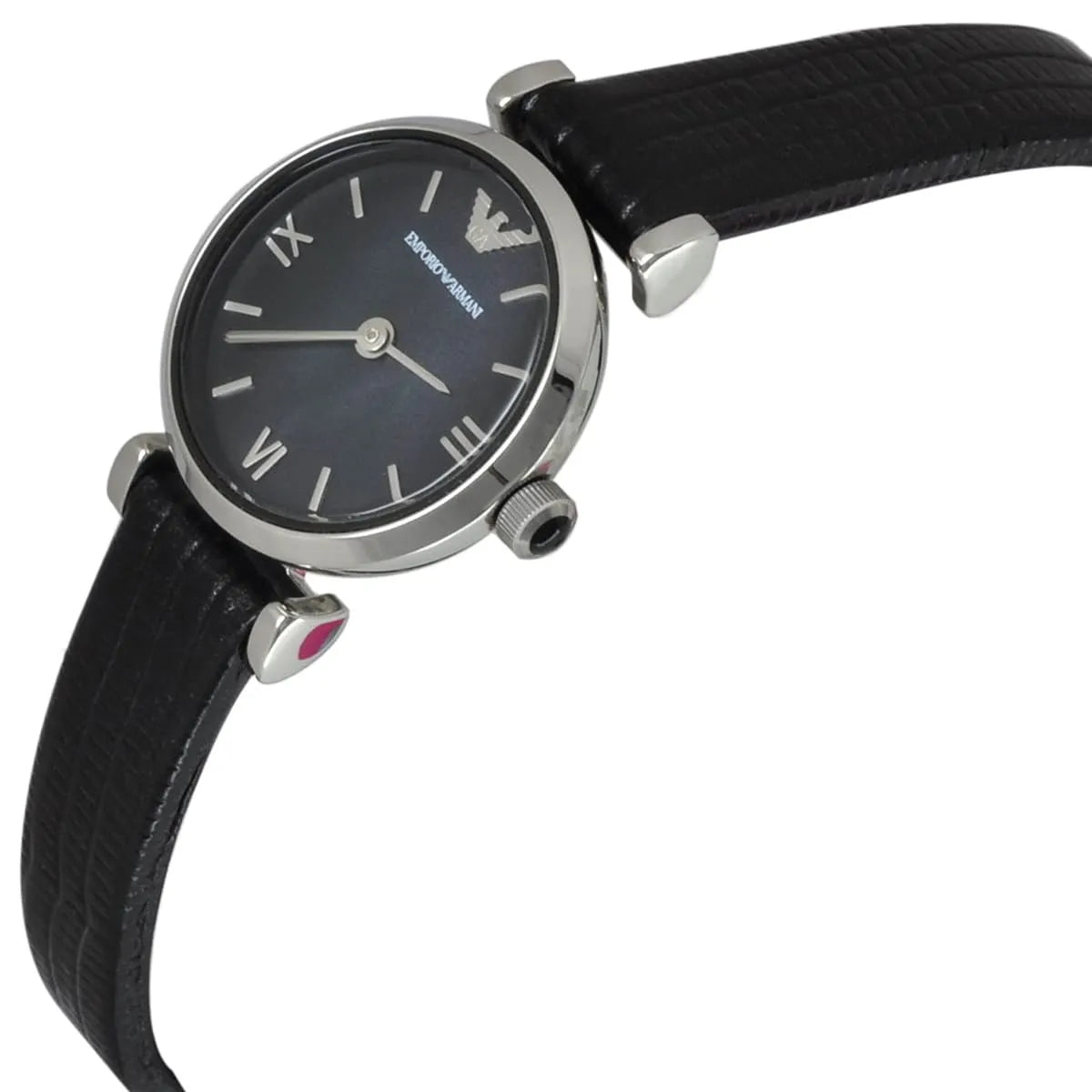 Emporio Armani Gianni T-Bar Mini Silver Women's Watch - AR1684