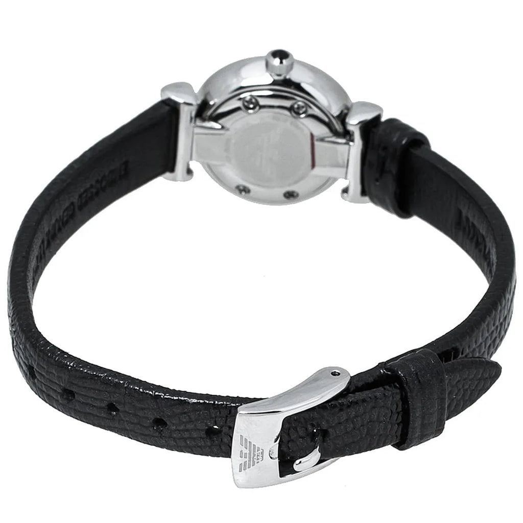 Emporio Armani Gianni T-Bar Mini Silver Women's Watch - AR1684