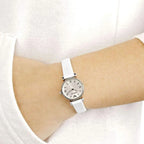 Emporio Armani Gianni T-Bar Mini Silver Women's Watch - AR1686