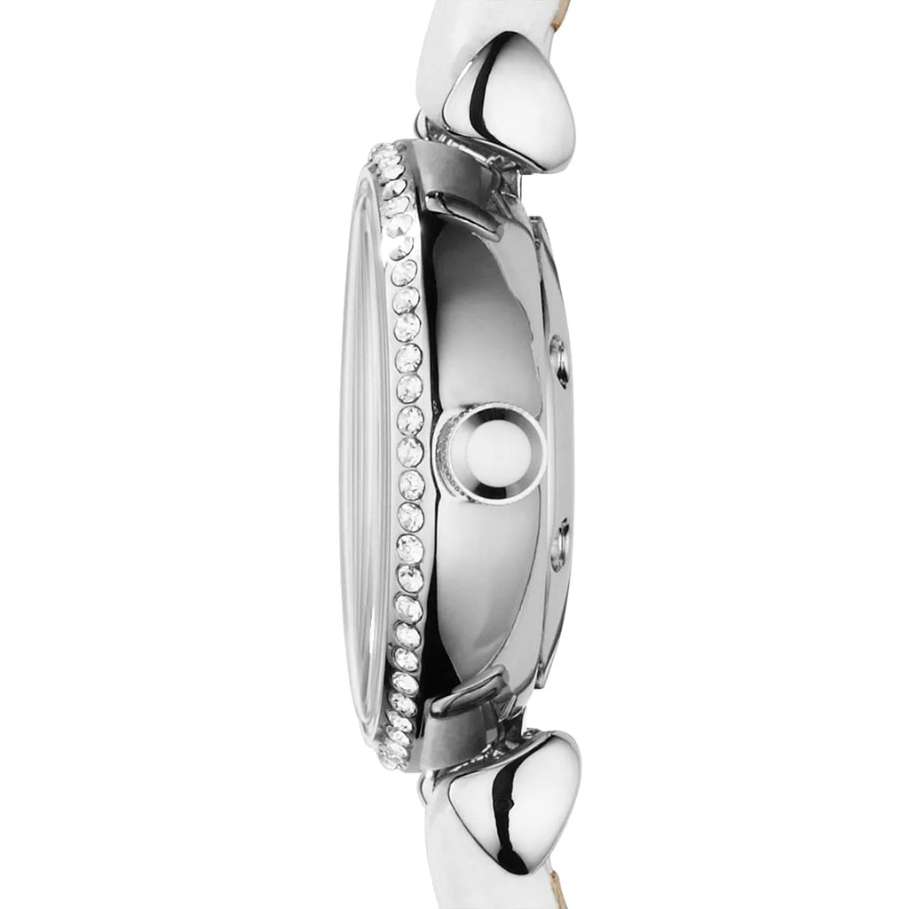 Emporio Armani Gianni T-Bar Mini Silver Women's Watch - AR1686