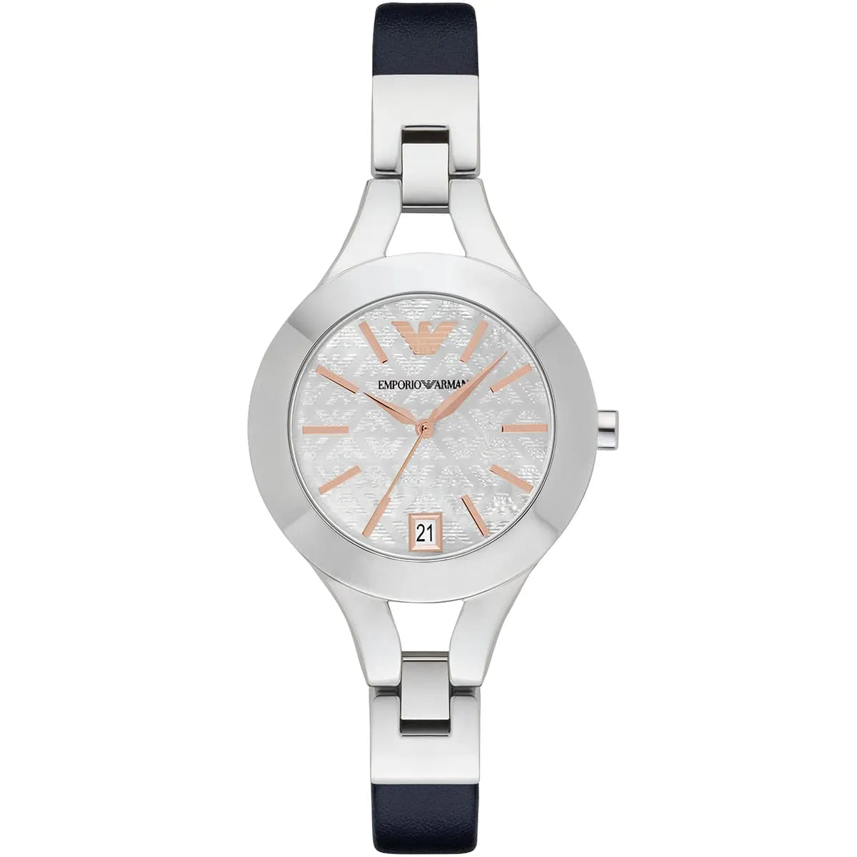 Emporio Armani Chiara Silver Women's Watch - AR7429 Hoofdafbeelding