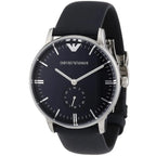 Emporio Armani Classic Blue Genuine Leather Men's Watch - AR1647
