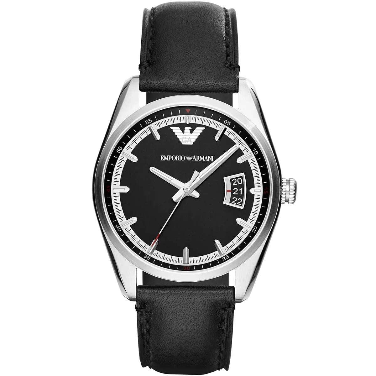 Emporio Armani Tazio Medium Silver Men's Watch - AR6014 Main image