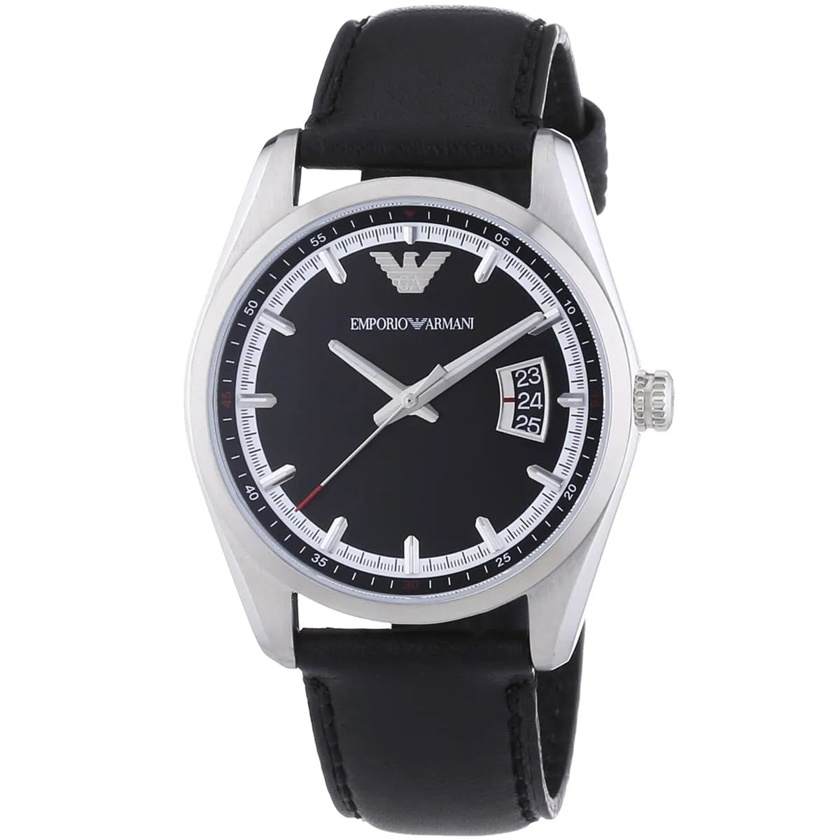 Emporio Armani Tazio Medium Silver Men's Watch - AR6014 Secondary image