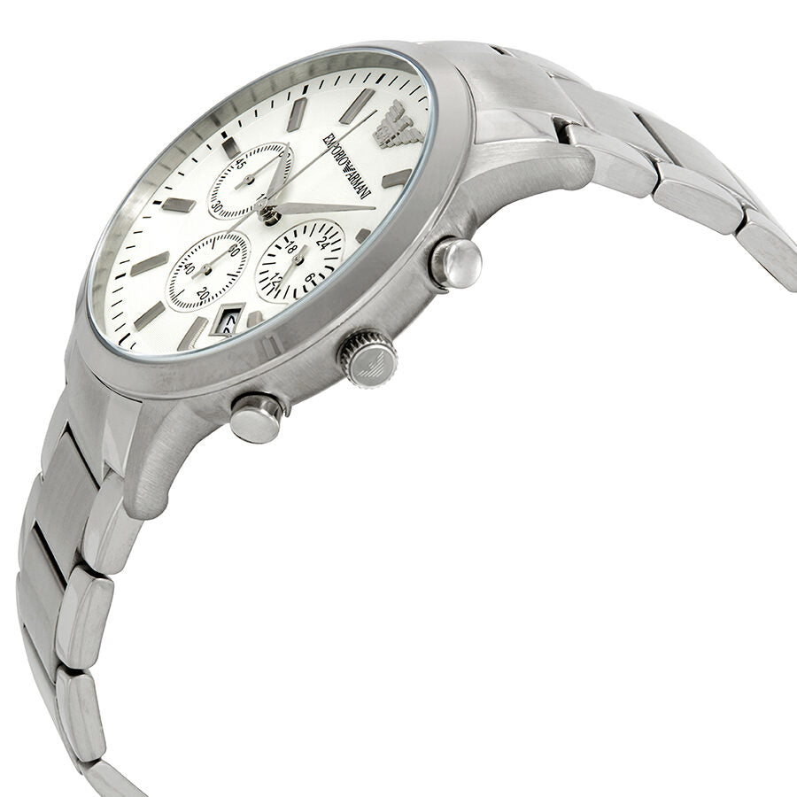 Emporio Armani Sportivo Chronograph Herenhorloge met Crème Wijzerplaat AR2458 Secundaire afbeelding