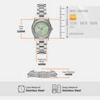 Emporio Armani Three-Hand Date Stainless Steel Watch AR11656