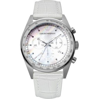 Emporio Armani Horloge Chrono Nieuw Tazio Medium AR6011 Hoofdafbeelding