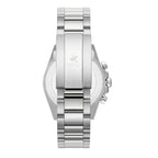 Beverly Hills Polo Club Dual Time Blue Dial Multifunction Silver Watch BP3874X.390
