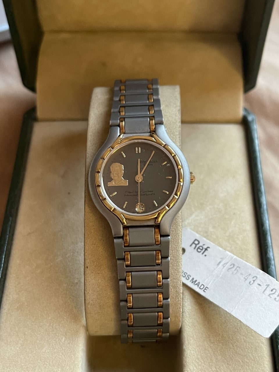 FAVRE LEUBA IRAQ SADDAM HUSSEIN SPECIAL EDITION IRAN WAR QADISIYA WOMEN WATCH Secundaire afbeelding