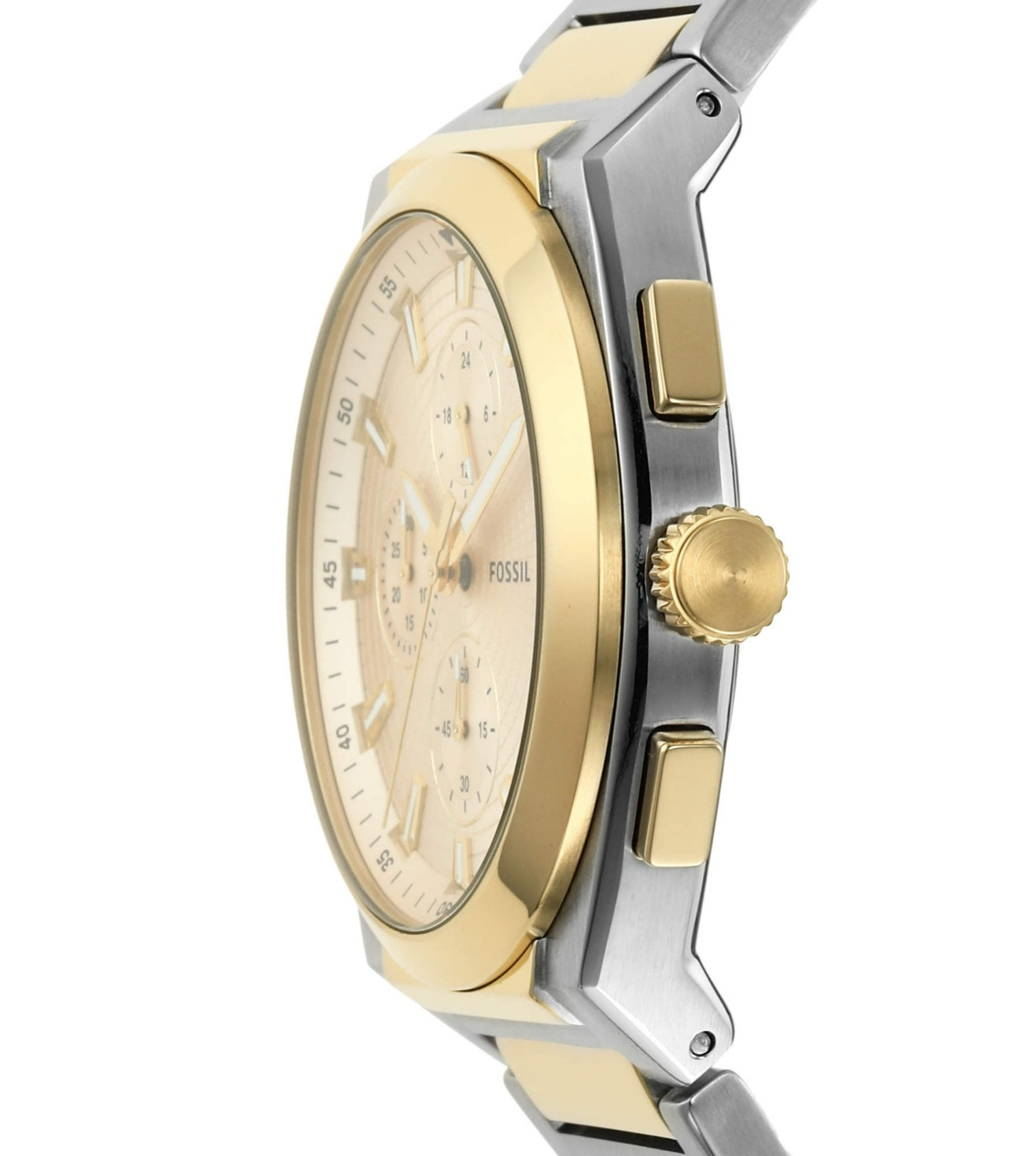 Fossil Everett Chronograph Quartz Cream Dial Men's Watch -FS5796 Secondary image