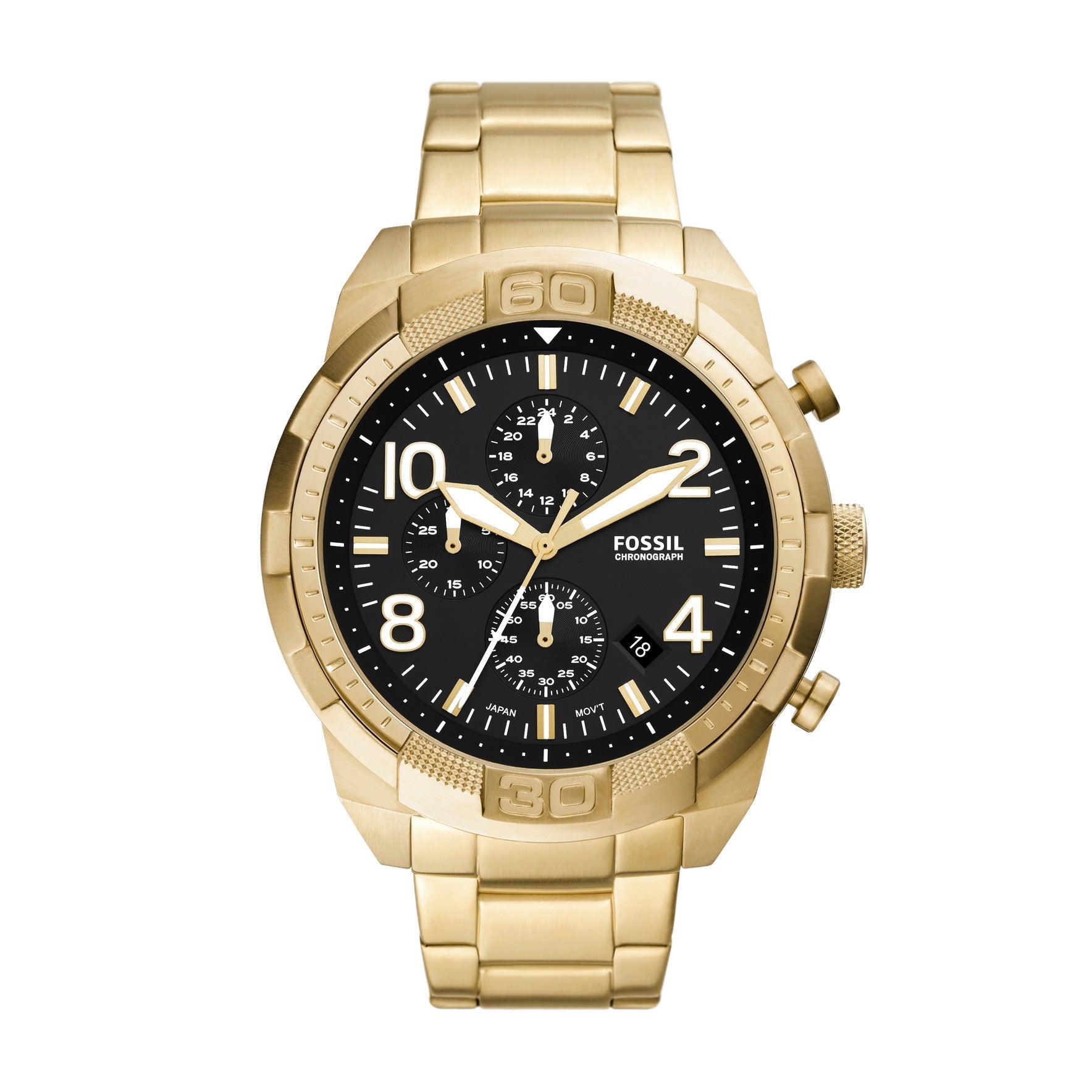 Fossil Bronson Gold Men's Watch - FS5877 Main image