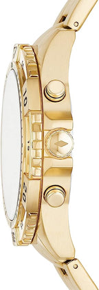 Fossil Garrett Chronograph Quartz Gold Dial Men's Watch - FS5772