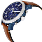 Fossil Grant Chronograph Blue Dial Men's Watch - FS5151