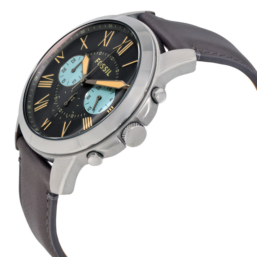 Fossil Grant Chronograph Gunmetal Dial Men's Watch - FS5183 Secundaire afbeelding