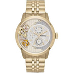 Fossil Multi-Function Exposed Gold Tone Men's Watch - ME1137