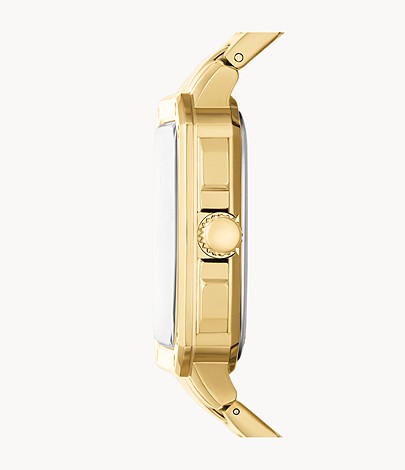 Fossil Multifunction Gold-Tone Stainless Steel Men's Watch - BQ2656
