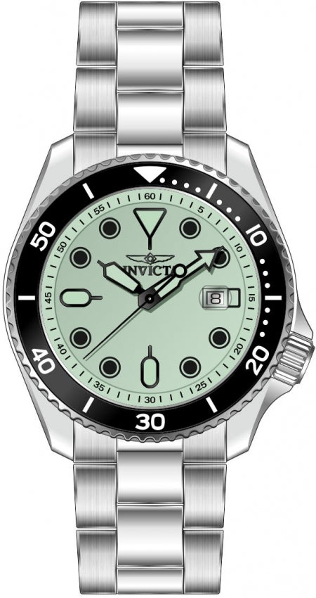 Invicta Pro Diver Date Luminous Green Dial 46mm Men's Watch 47305 Secondary image
