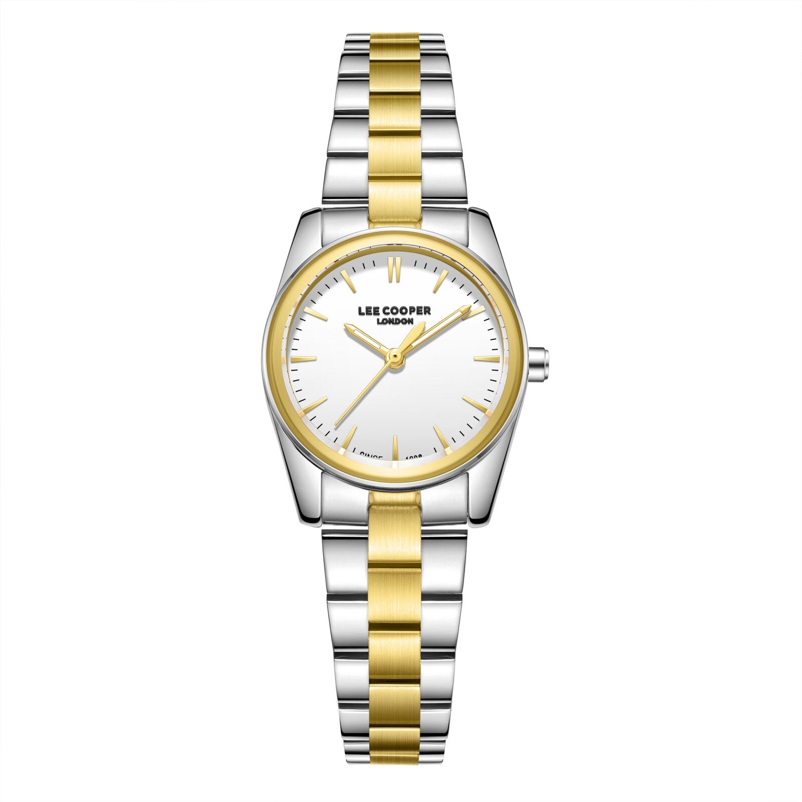 Lee Cooper Sylara White MOP Dial Two Tone Watch - LC08299.230 Hoofdafbeelding