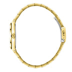 Lee Cooper Fashion Roman Numeral White MOP Dial Gold Watch - LC08298.120
