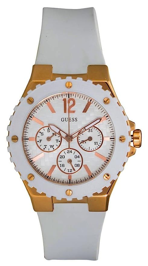 Guess Overdrive Analoog Dameshorloge met Witte Wijzerplaat W10614L2 Secundaire afbeelding
