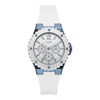 Guess Overdrive Multi-function Display Silicone Strap Women's Watch W0149L6