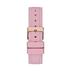 Guess Solstice Rose Gold Silicone Women's Watch GW0113L4