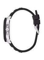 Guess Tread Black Silicon Strap Men's Watch W0967G1