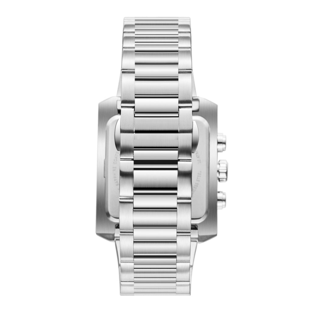 Beverly Hills Polo Club Dual Time Multifunction Blue Dial Silver Watch BP3868X.390