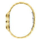 Beverly Hills Polo Club Mother Pearl Gold Date Watch BP3851X.120