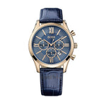 Hugo Boss Ambassador Chronograph Blue Dial Men's Watch 1513320 (Third Party Strap)