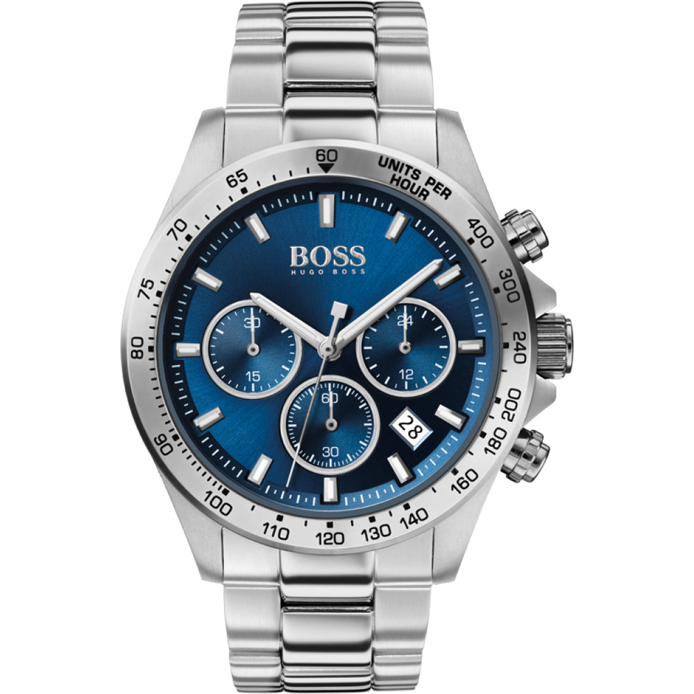 Hugo Boss Silver Men's Watch - 1513755 Hoofdafbeelding