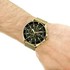 Hugo Boss Yellow Stainless Steel Men's Watch 1513703