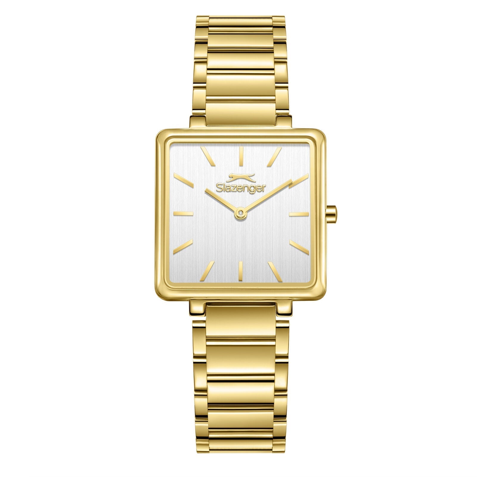 Slazenger Tank-Style Square-Case Gold Watch - SL.09.2588.3.120 Main image