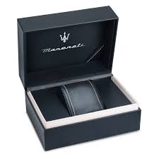 Maserati Potenza Blue Dial Blue Leather Men's Watch R8851108015