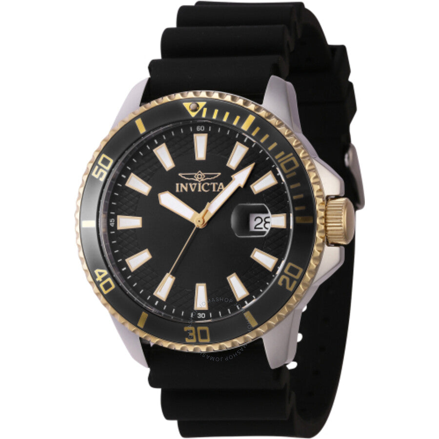 Invicta Pro Diver Quartz Black Dial Men's Watch 46132 Main image