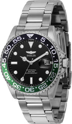 Invicta Pro Diver Quartz Black Dial Sprite Bezel Men's Watch - 36533