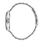 Lee Cooper Business Date Window Blue Dial Silver Watch - LC08284.390