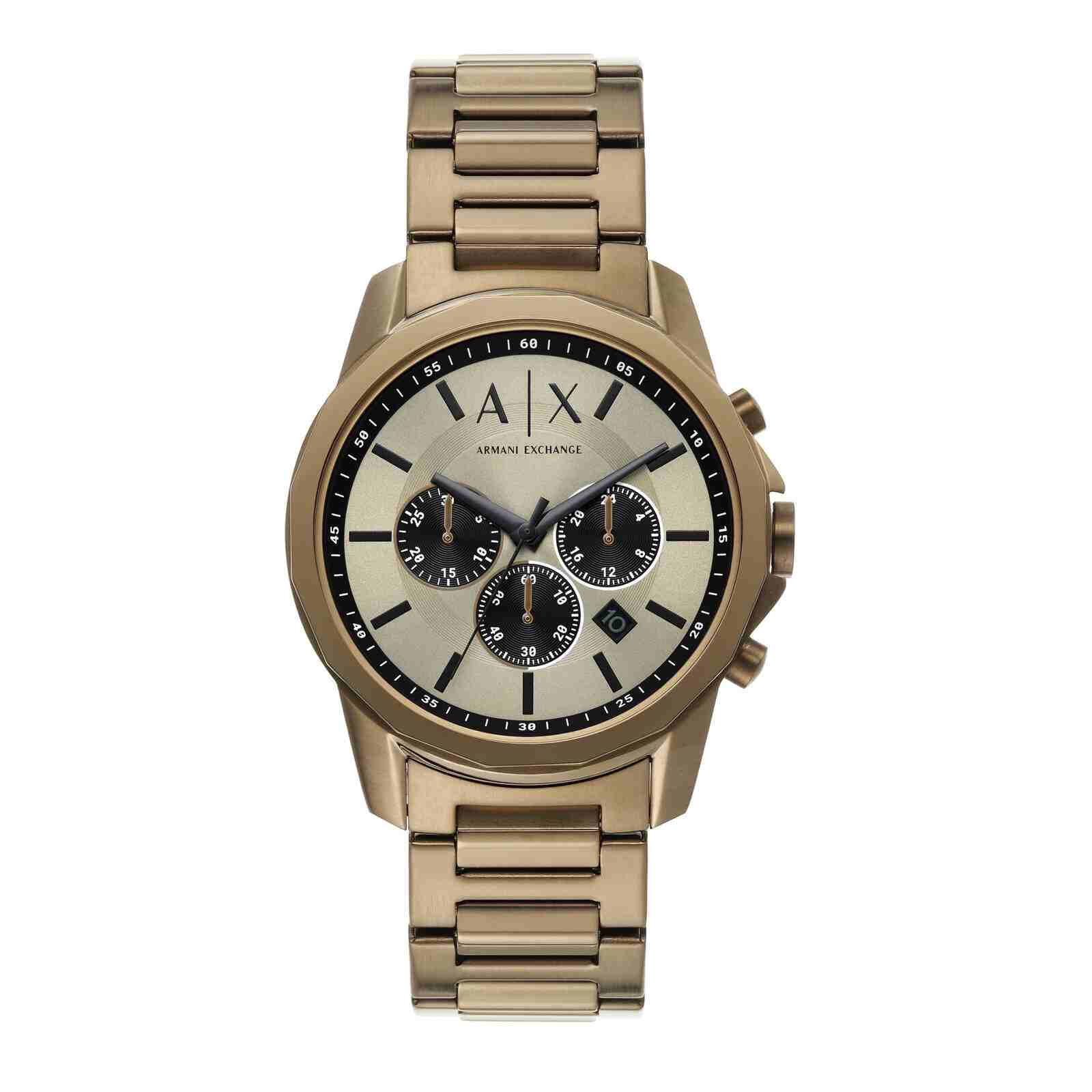 Armani Exchange Banks Chronograph Bronze Men's Watch - AX1739 Hoofdafbeelding