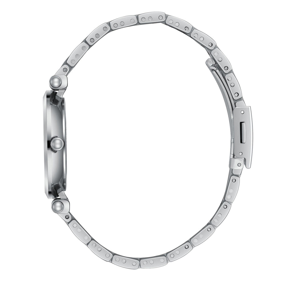 Lee Cooper Classic Roman Numeral Blue Dial Silver Watch - LC08290.390