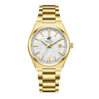 Beverly Hills Polo Club Mother Pearl Gold Date Watch BP3851X.120