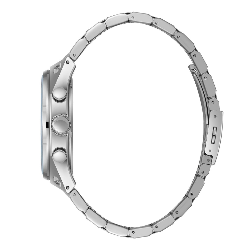 Lee Cooper Gavinus Multifuntion Green Dial Silver Watch - LC08026.370