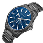 Lee Cooper Multifunction Navy Blue Dial Black Strap Men's Watch - LC08105.090