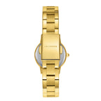 Lee Cooper Crystals White MOP Dial Gold Watch - LC08098.120